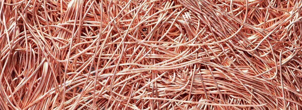 Scrap copper wire recycling